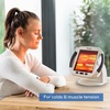 image:imageBeurer IL50 Infrared Heat Lamp Heated Red Light Therapy Lamp for Body Face Sinuses amp Skin  Effective Muscle Pain amp Cold Relief Treatment by Improving Blood CirculationLarge  112 x 106