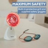 image:imageBeurer IL50 Infrared Heat Lamp Heated Red Light Therapy Lamp for Body Face Sinuses amp Skin  Effective Muscle Pain amp Cold Relief Treatment by Improving Blood CirculationSmall  7 x 8