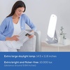 image:imageBeurer TL35 Light Therapy Lamp with 10000 Lux LED with 3 Color Temperatures 4 Dimmer Levels Timer Auto SwitchOff and Adjustable Stand for Home Office or TravelTL95  SunshineLike LEDs